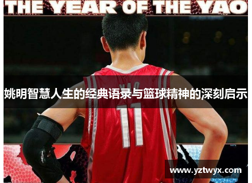 姚明智慧人生的经典语录与篮球精神的深刻启示